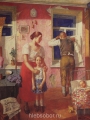 Петров-Водкин, Кузьма 1919 Год. Тревога