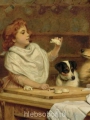 Barber, Charles Burton Current Mood - contemplative
