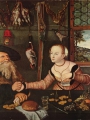 CRANACH, Lucas the Elder  Die Bezahlung (Ein ungleiches Paar)