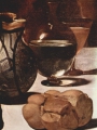 Caravaggio, Michelangelo Merisi da    Supper at Emmaus Detalle