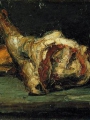 Cezanne, Paul Still life Bread and Leg of Lamb