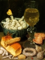 FLEGEL, Georg  Still-Life with Bread and Confectionary