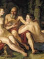 GOLTZIUS, Hendrick_Lot and his Daughters