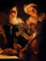 HONTHORST, Gerrit van_Supper Party деталь