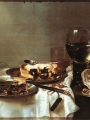 Heda, Gerrit Willemsz  Breakfast Table with Blackberry Pie