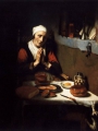 MAES, Nicolaes_Old Woman Saying Grace