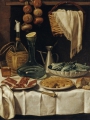 Magini, Carlo  Still Life with Wickered Bottle
