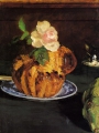 Manet, Edouard Luncheon   Still Life With Brioche, 1880