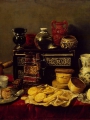 PEREDA, Antonio de Still-Life with an Ebony Chest