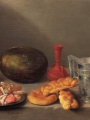 Palacios, Francisco de  Still Life with Bread Roll