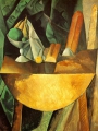 Picasso, Pablo  Pains Et Compotier Aux Fruits Sur Une Table