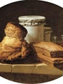 Porte, Henri Horace Roland De La A Brioche, Two Pastries, Two Covered Jars