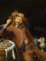 Slingelandt,  Pieter Cornelisz van  Breakfast of a young man