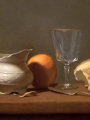 Thompson, Maureen  Still Life With Bread And Orange