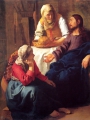 VERMEER, Johannes  Christ in the House of Mary and Martha