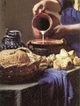 Vermeer, Johannes The Kitchen Maid (detail)
