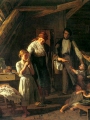 Waldmuller, Fedinand  Georg  Parting Of The Parents