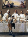 Zurbaran, Francisco de St Hugo of Grenoble in the Carthusian Refectory2