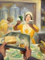 ASHE, Edmund Marion Pot of tea and ice-cream