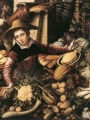 Aertsen, Pieter  Market Woman with Vegetable Stall
